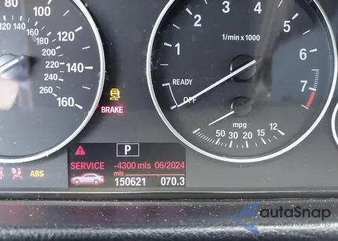 2012 BMW 328I z USA, uszkodzony, nr VIN WBA3A5C53CF340191